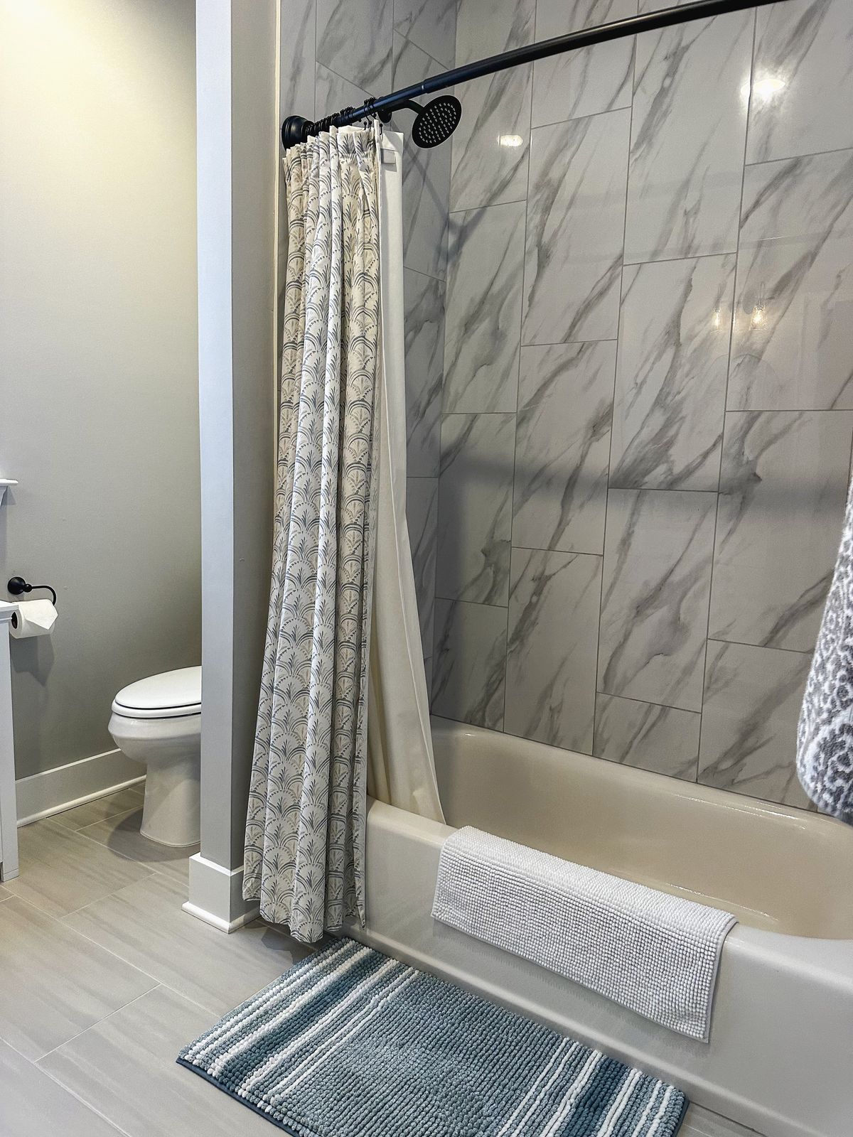 Bathroom after cleaning