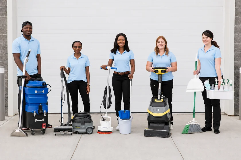 The Crest Cleaning Company team