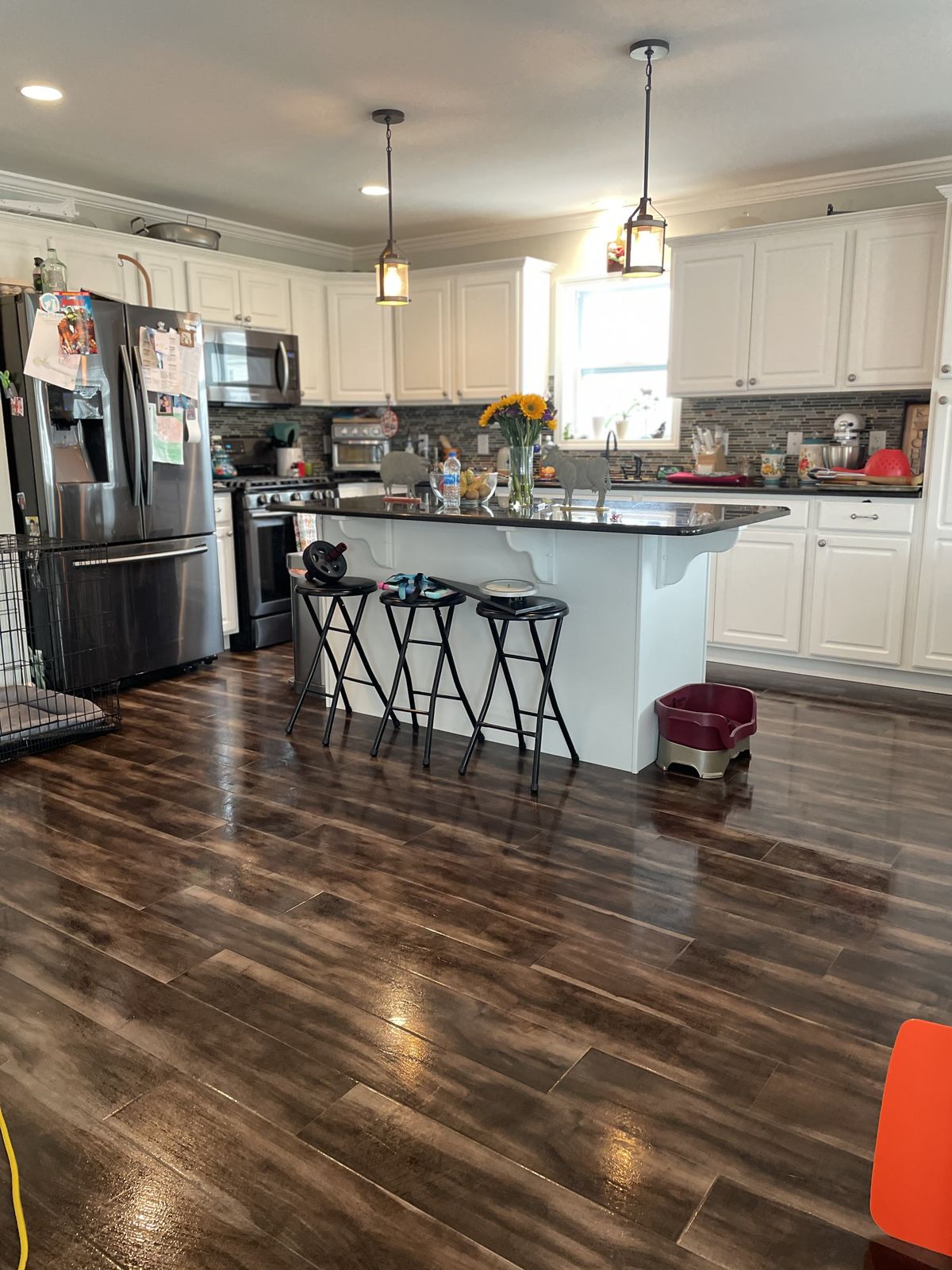 Kitchen after standard cleaning